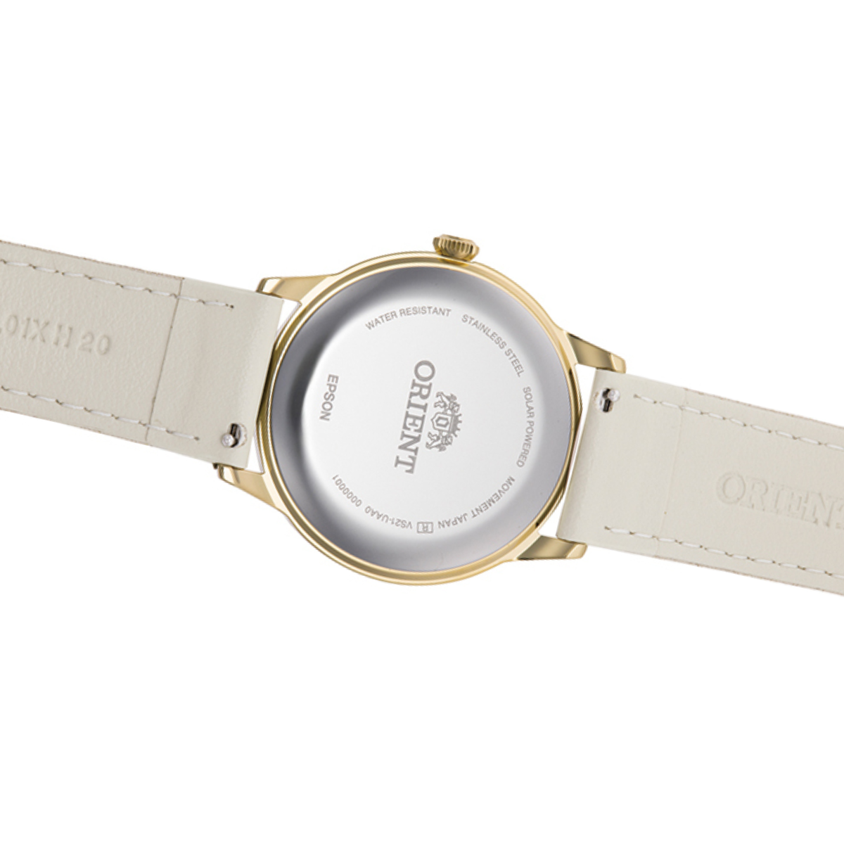 Orient Bambino RA-WK0001S 38MM White Dial Quartz Leather Classic Watch