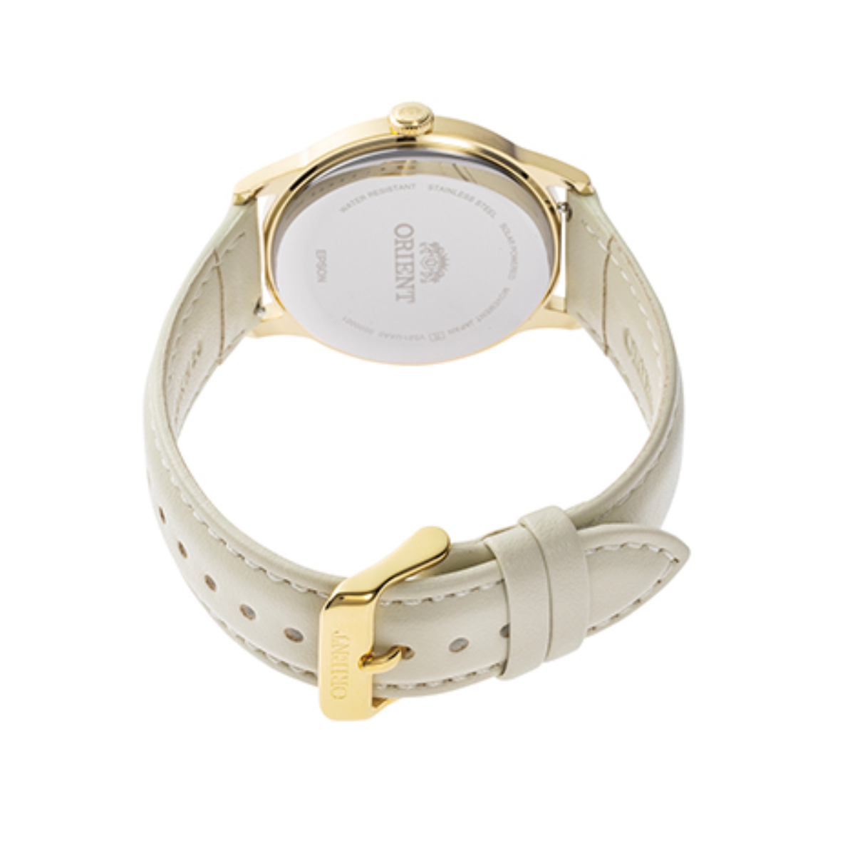 Orient Bambino RA-WK0001S 38MM White Dial Quartz Leather Classic Watch