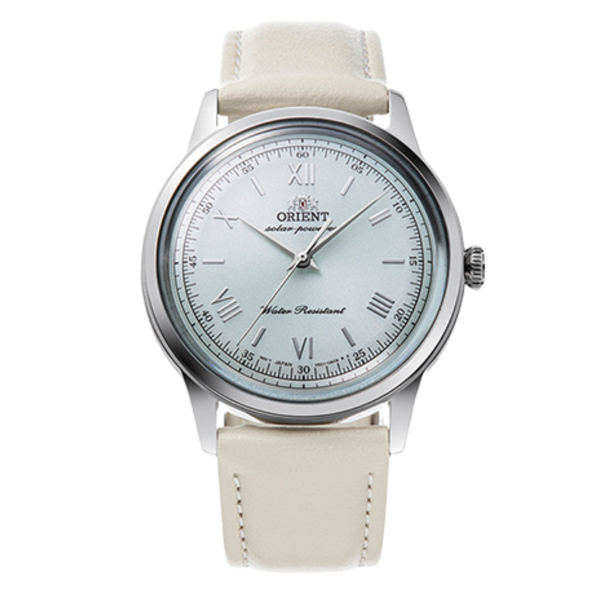 Orient Bambino RA-WK0002E 38MM Pale Green Dial Quartz Leather Classic Watch