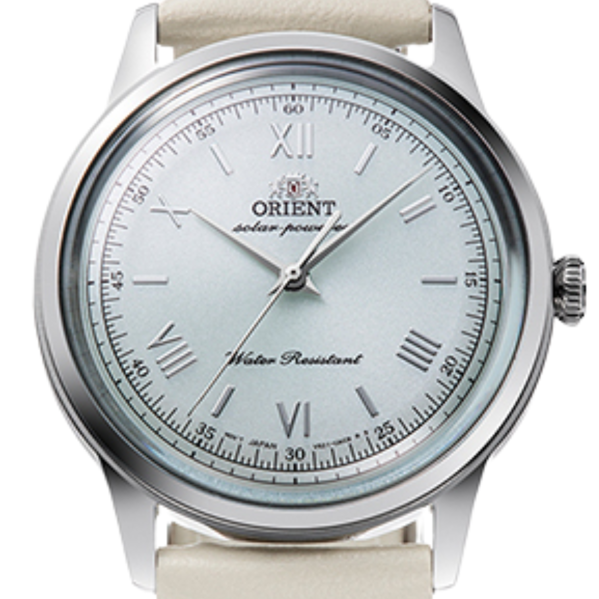Orient Bambino RA-WK0002E 38MM Pale Green Dial Quartz Leather Classic Watch