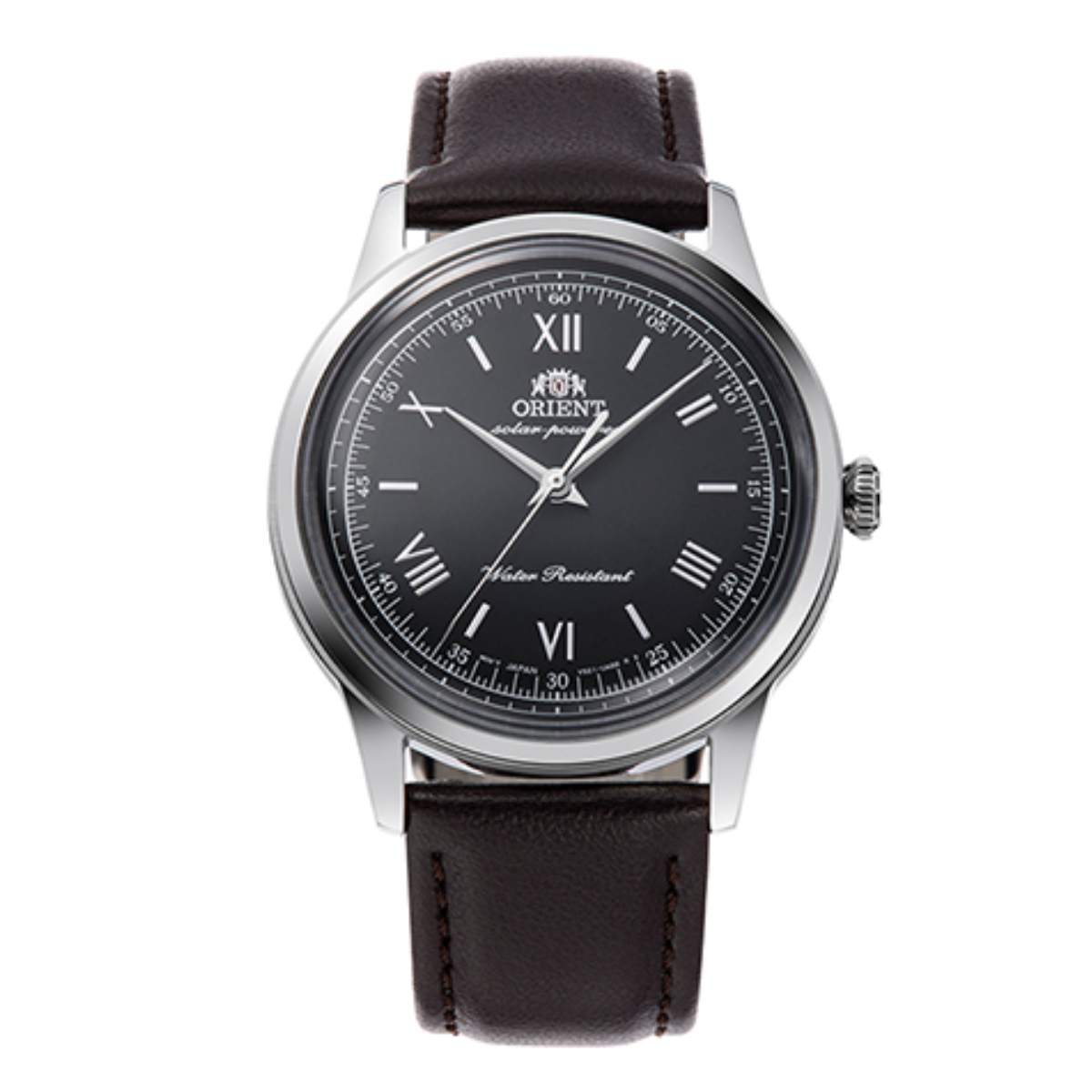 Orient Bambino RA-WK0004L 38MM Black Dial Quartz Leather Classic Watch