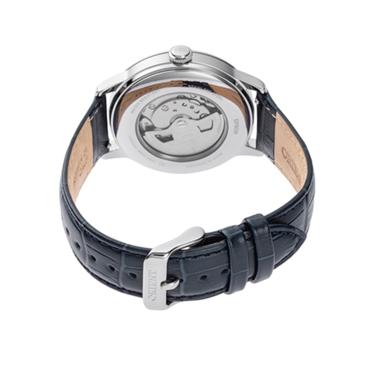 Orient RA-AK0806L Bambino Sun Moon 75th Anniversary Automatic Mens Leather Watch