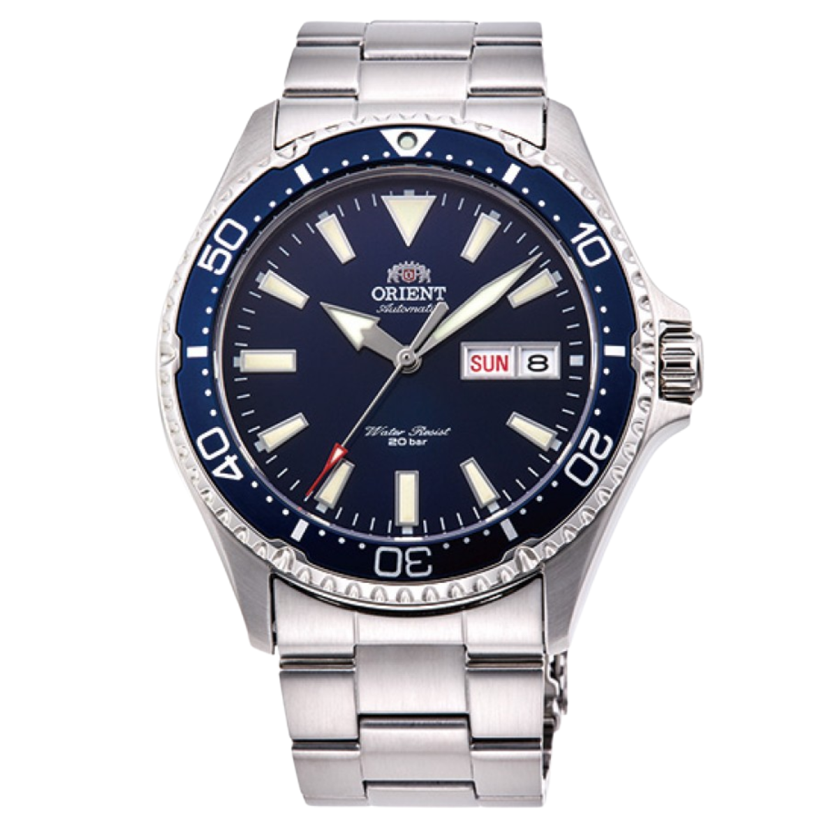Orient Mako 3 Sports RN-AA0002L Automatic Blue Dial Divers 200m JDM Mens Watch