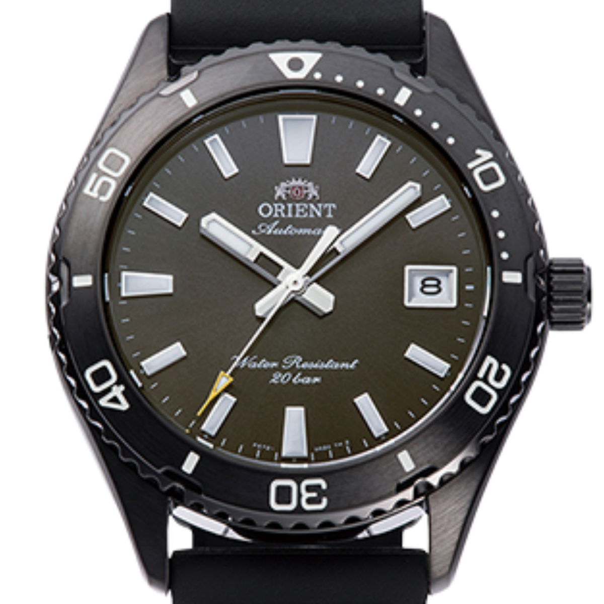 Orient Mako 40 RA-AC0Q10N Automatic Diver Black Dial Watch