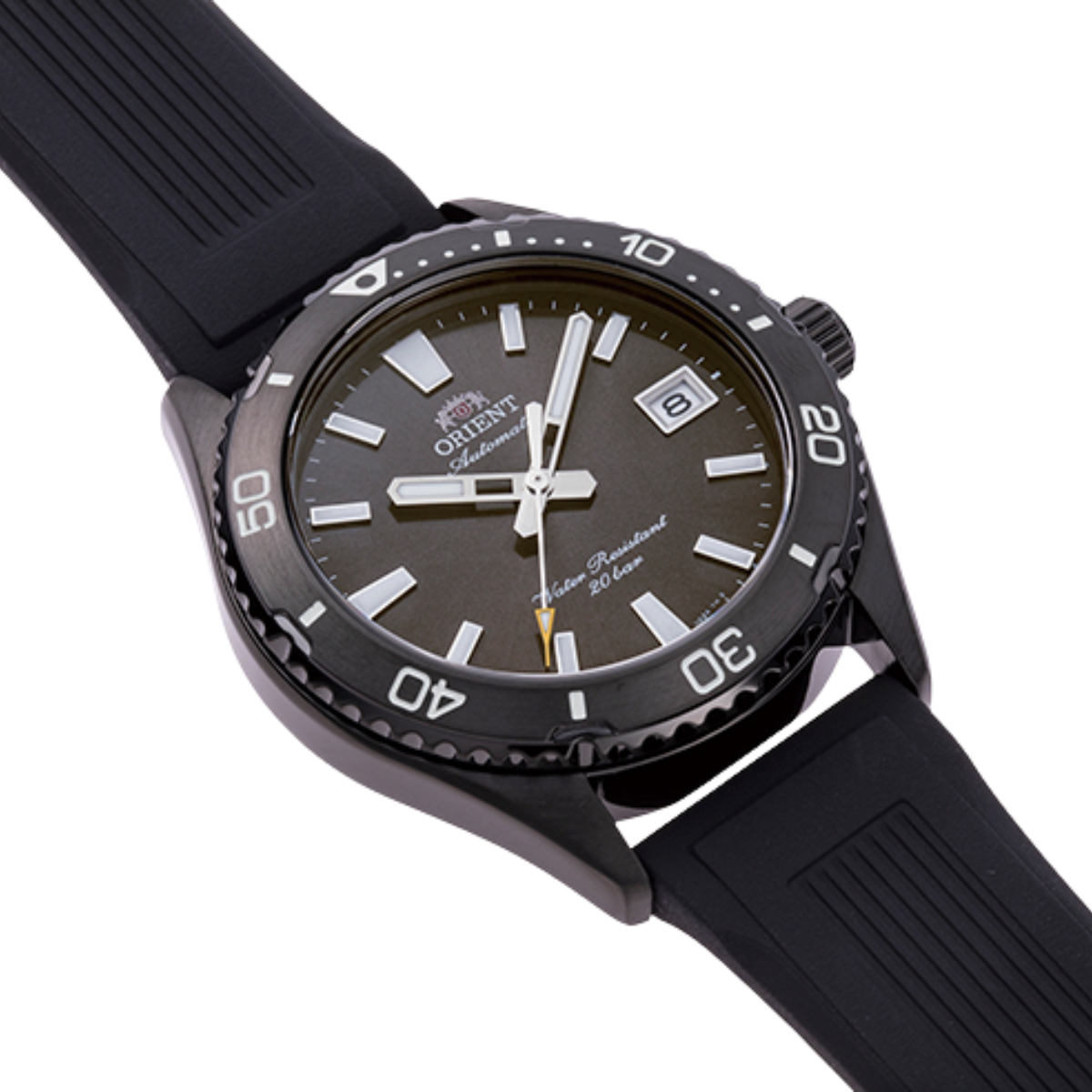 Orient Mako 40 RA-AC0Q10N Automatic Diver Black Dial Watch