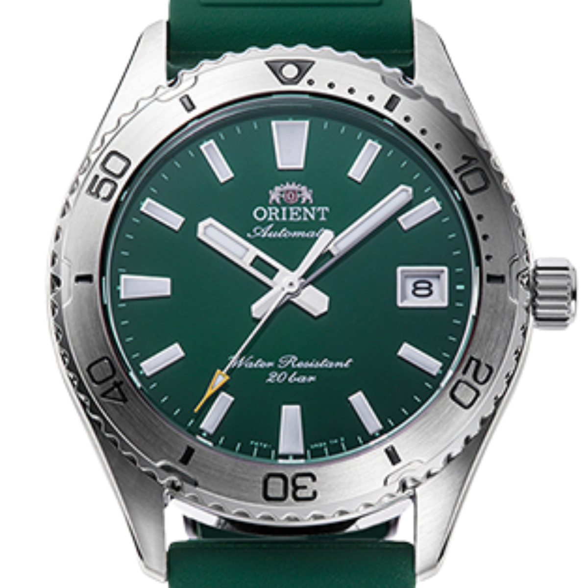 Orient Mako 40 RA-AC0Q11E Automatic Diver Green Dial Watch