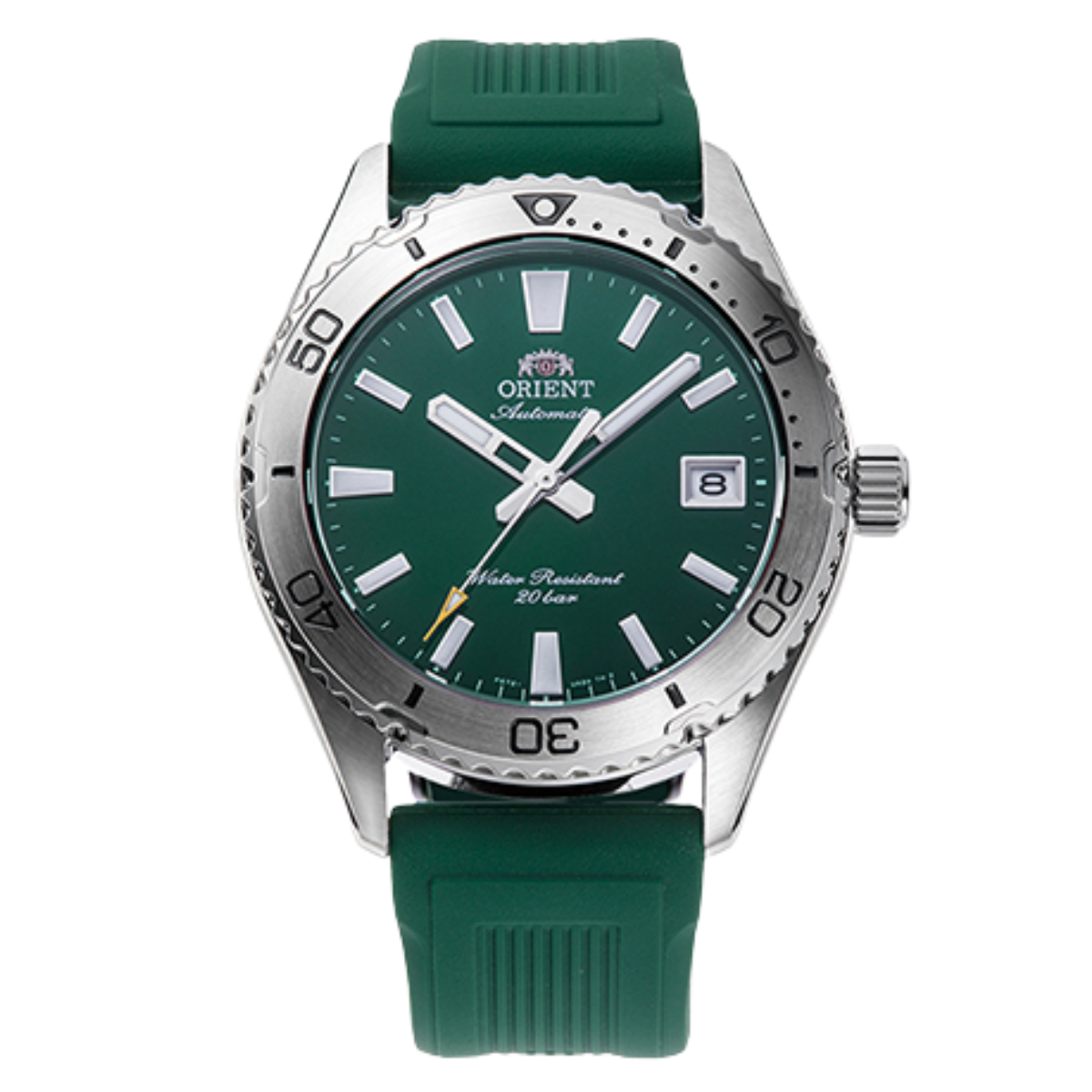 Orient Mako 40 RA-AC0Q11E Automatic Diver Green Dial Watch