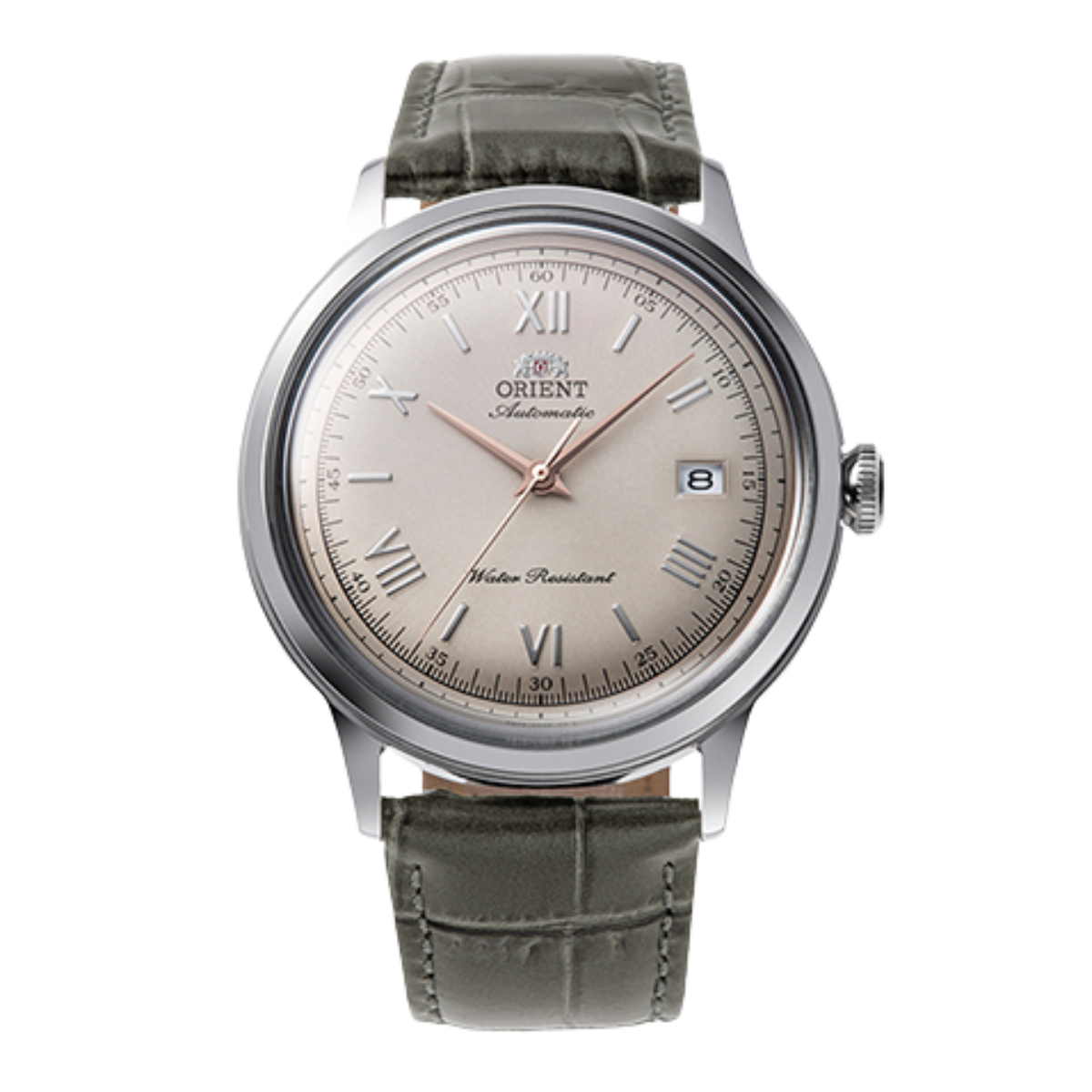 Orient RA-AC0025N Bambino Version 2 Beige Dial Mechanical Leather Classic Watch