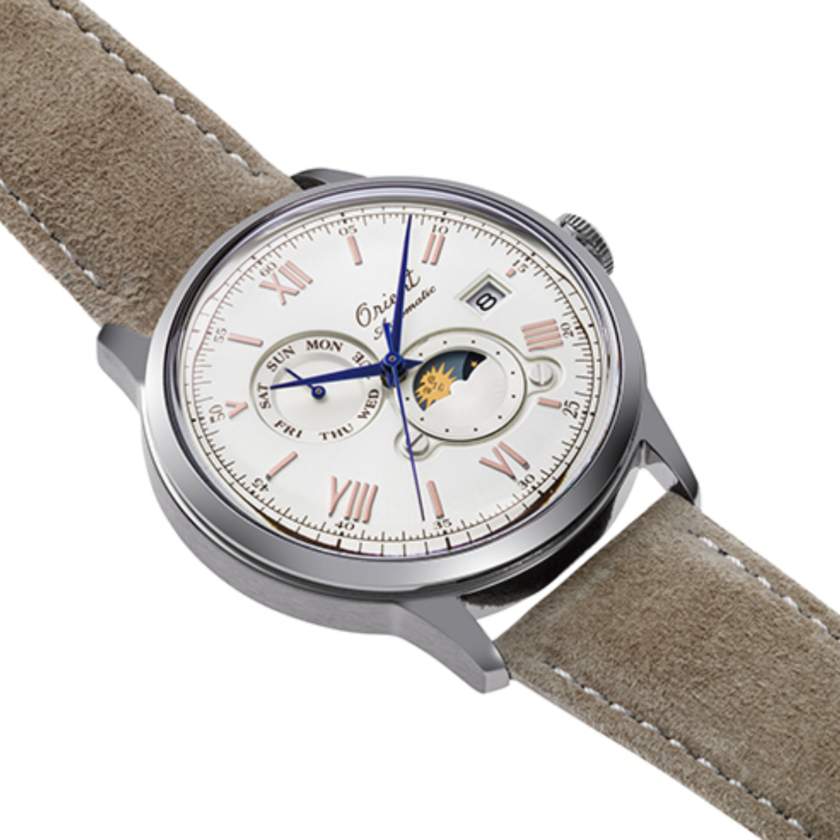 Orient RA-AK0808S Bambino Sun & Moon 75th Anniversary Limited Edition Watch