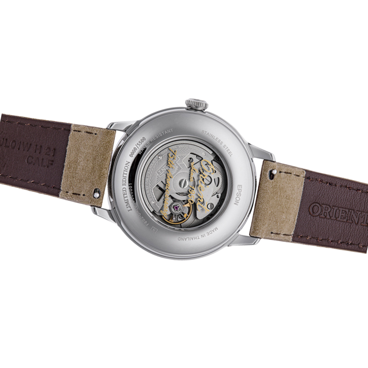 Orient RA-AK0808S Bambino Sun & Moon 75th Anniversary Limited Edition Watch