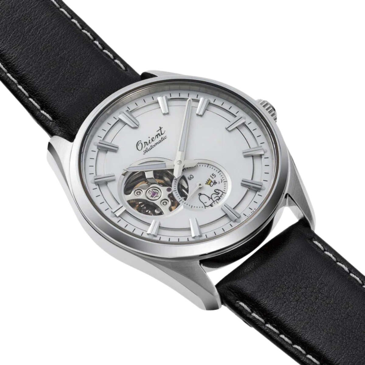 Orient RA-AR0011S 75th Anniversary x Peanut Limited Edition Semi Skeleton Watch