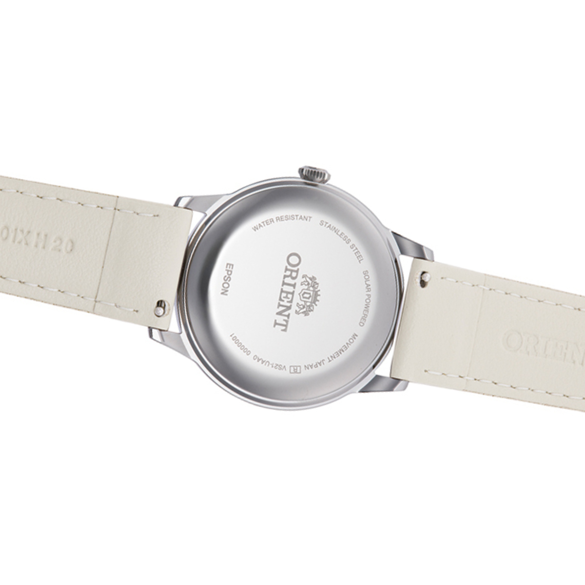 Orient Bambino RA-WK0005P 38MM Pale Pink Dial Quartz Leather Classic Watch