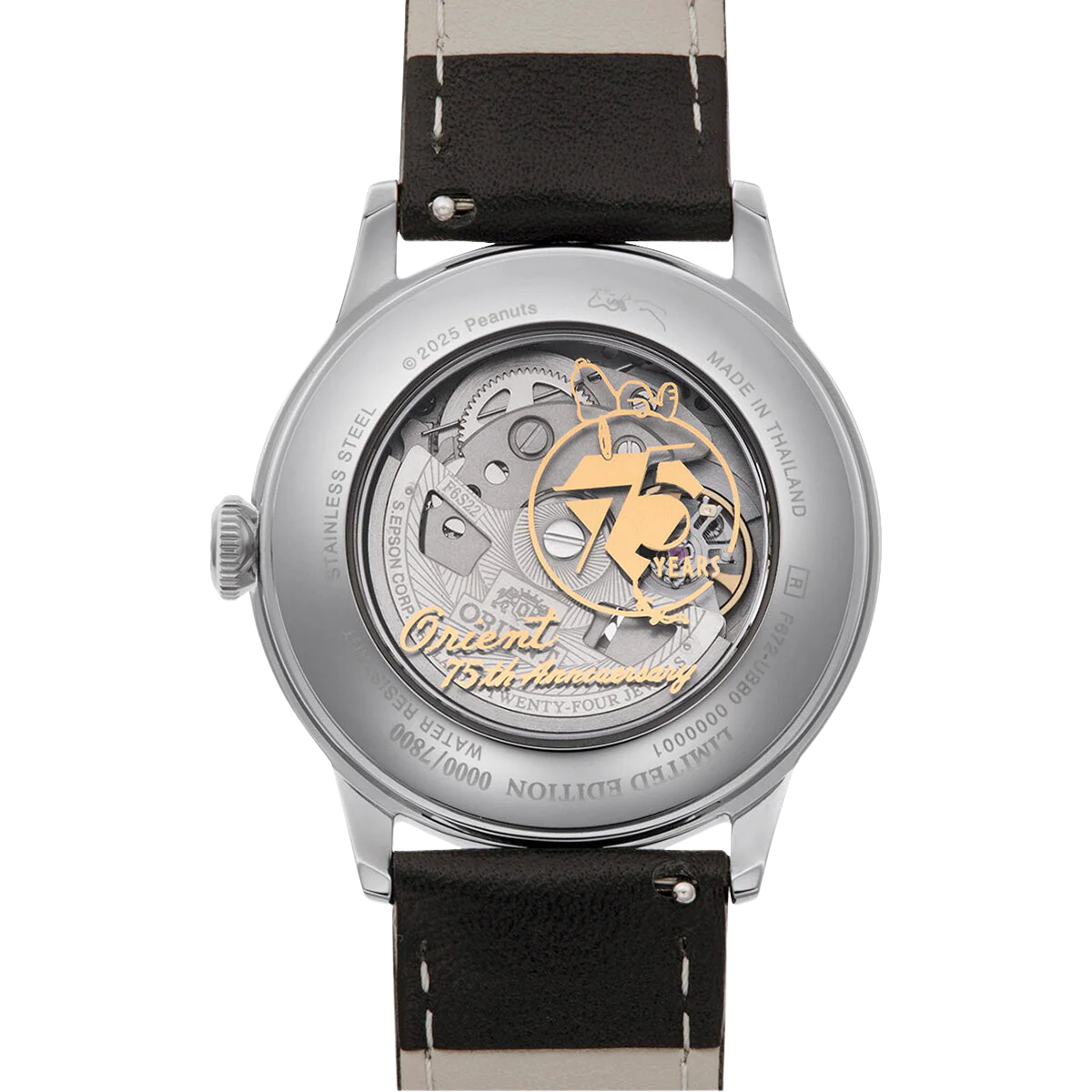 Orient RA-AC0M16S Bambino 38 x Peanuts 75th Anniversary Limited Edition Watch