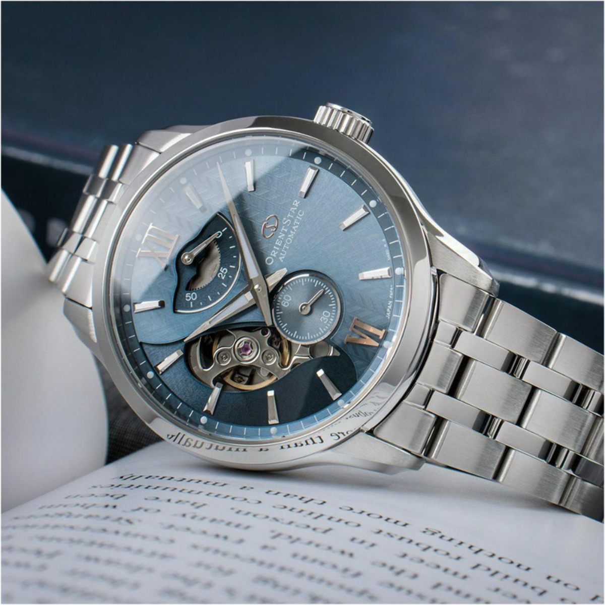 Orient Star Contemporary Layered Skeleton Automatic Watch RE-AV0B08L