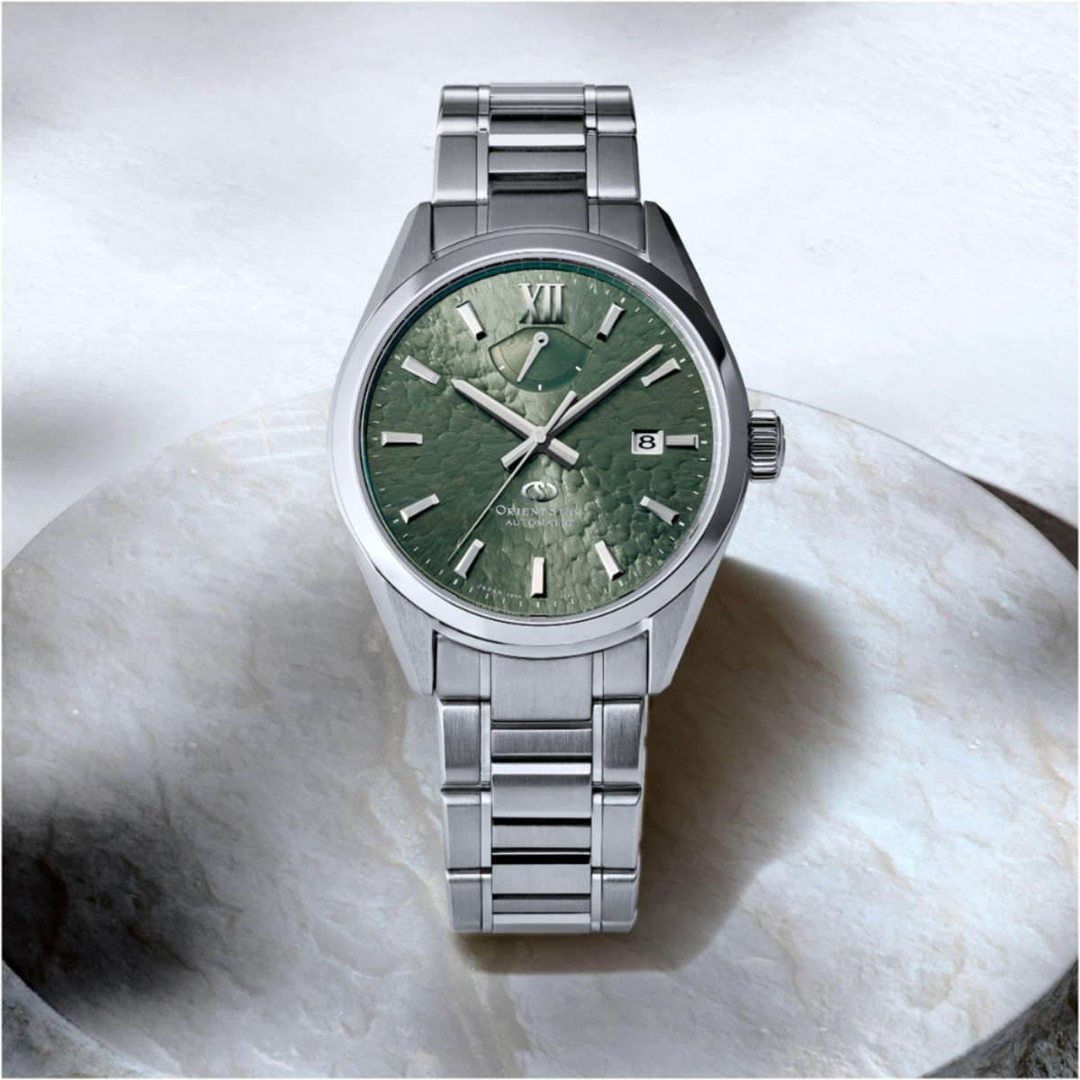 Orient Star | M34 F8 Viridian Starfall Automatic Watch RE-BX0006E