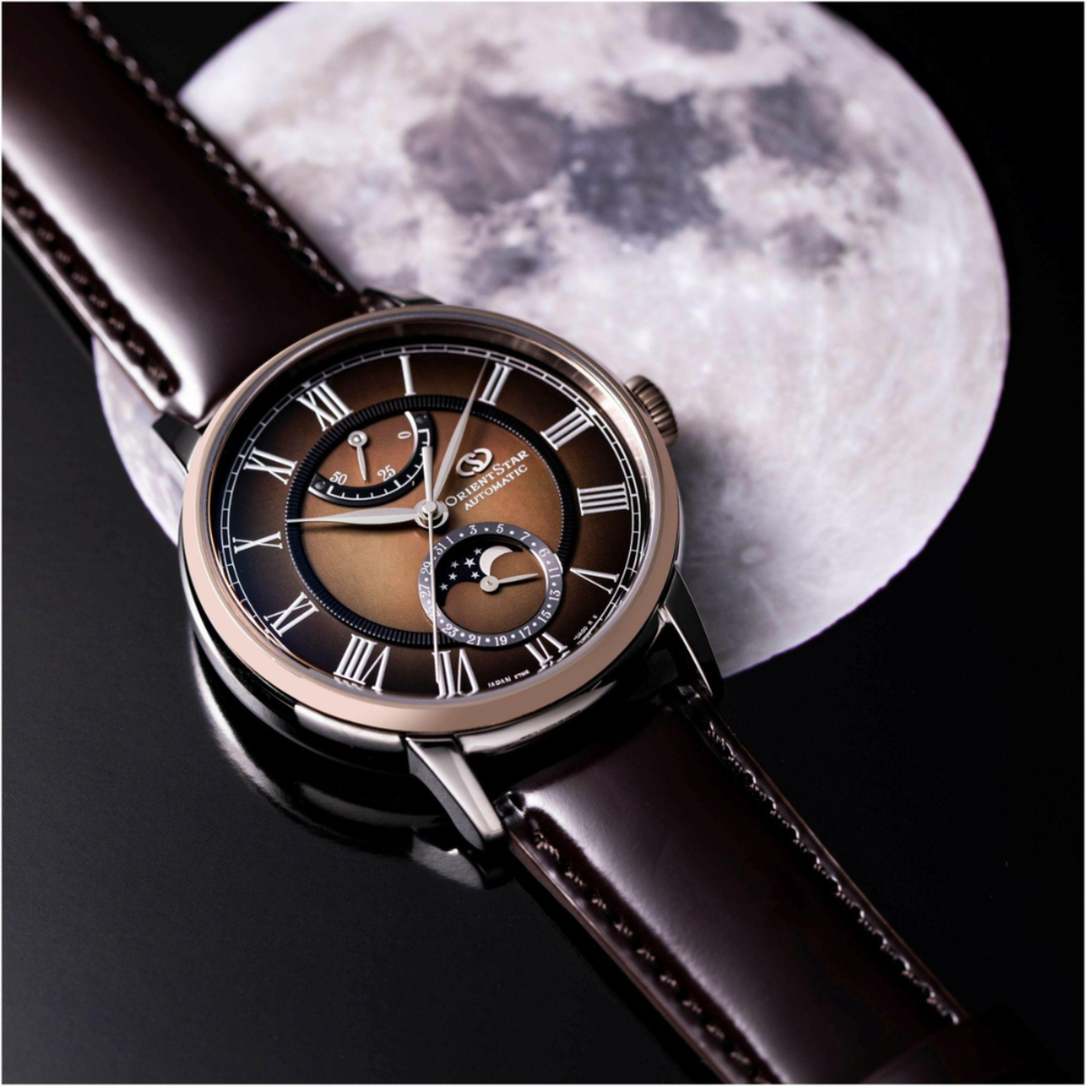 Orient Star Classic M45 F7 Moon Phase Limited Edition Watch RE-AY0121A