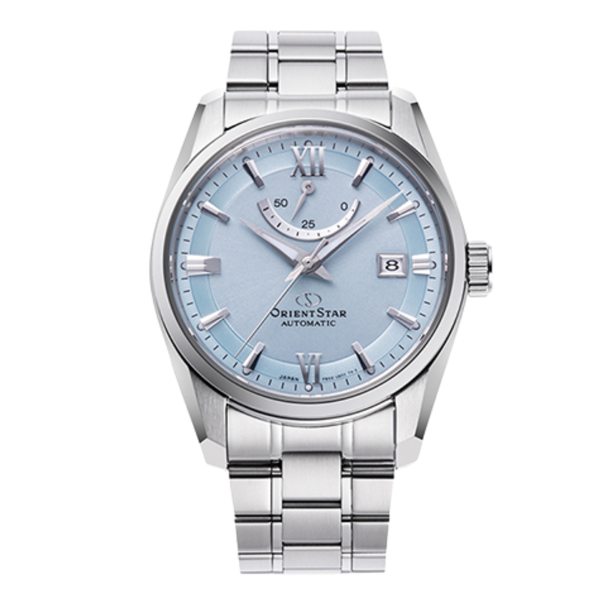 Orient Star RE-AU0109L Contemporary Standard Mechanical Light Blue Dial Watch