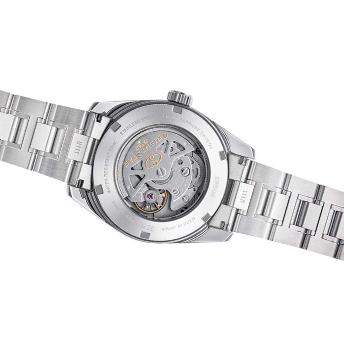 Orient Star RE-AU0110N Contemporary Standard Mechanical Gray Dial Watch