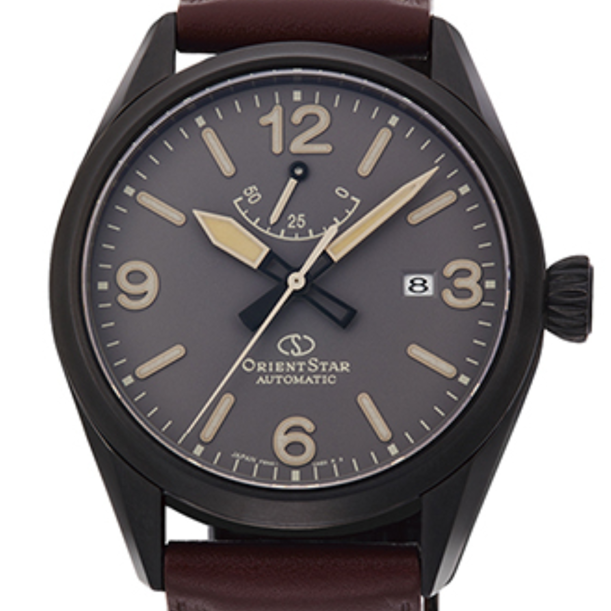 Orient Star RE-AU0202N Mechanical Grey Dial Leather Sports Watch