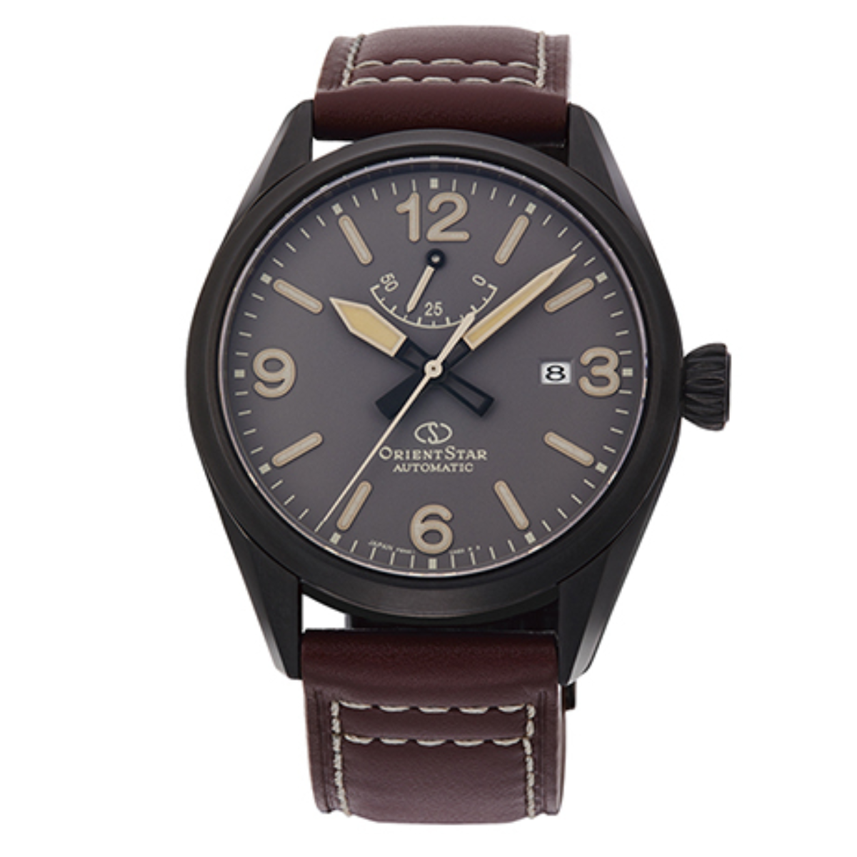 Orient Star RE-AU0202N Mechanical Grey Dial Leather Sports Watch
