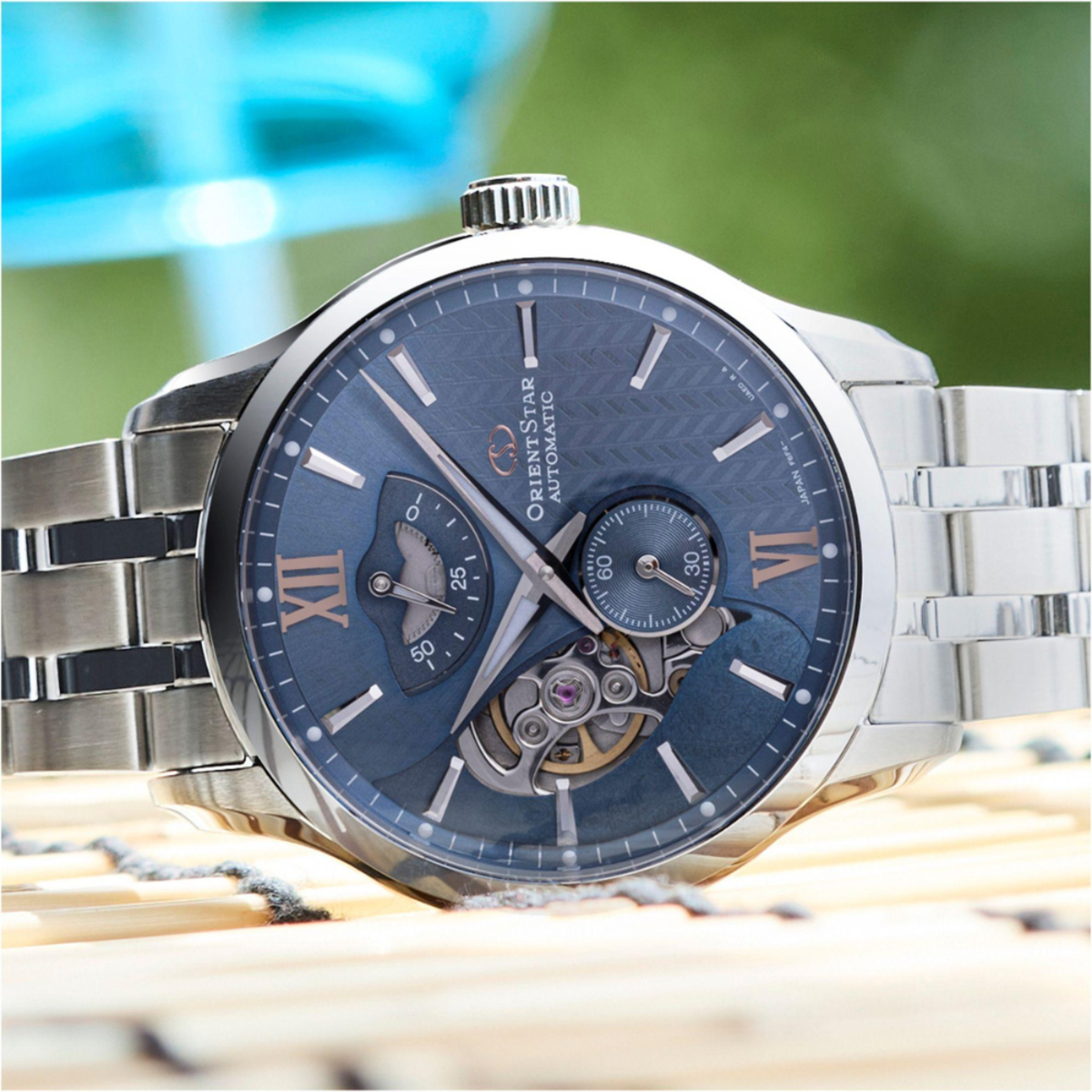 Orient Star Contemporary Layered Skeleton Automatic Watch RE-AV0B08L