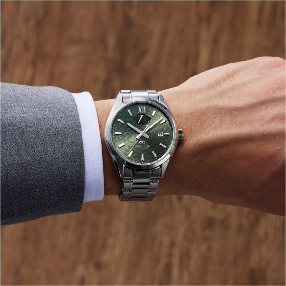 Orient Star | M34 F8 Viridian Starfall Automatic Watch RE-BX0006E