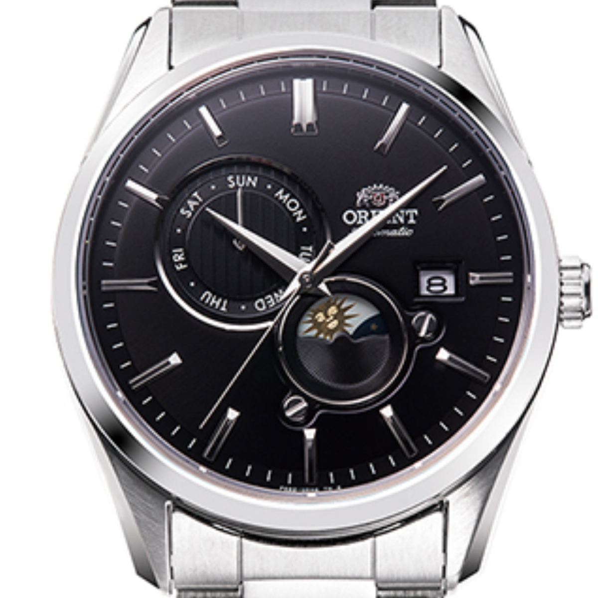 Orient RA-AK0307B Contemporary Sun & Moon Automatic Casual Mens Watch