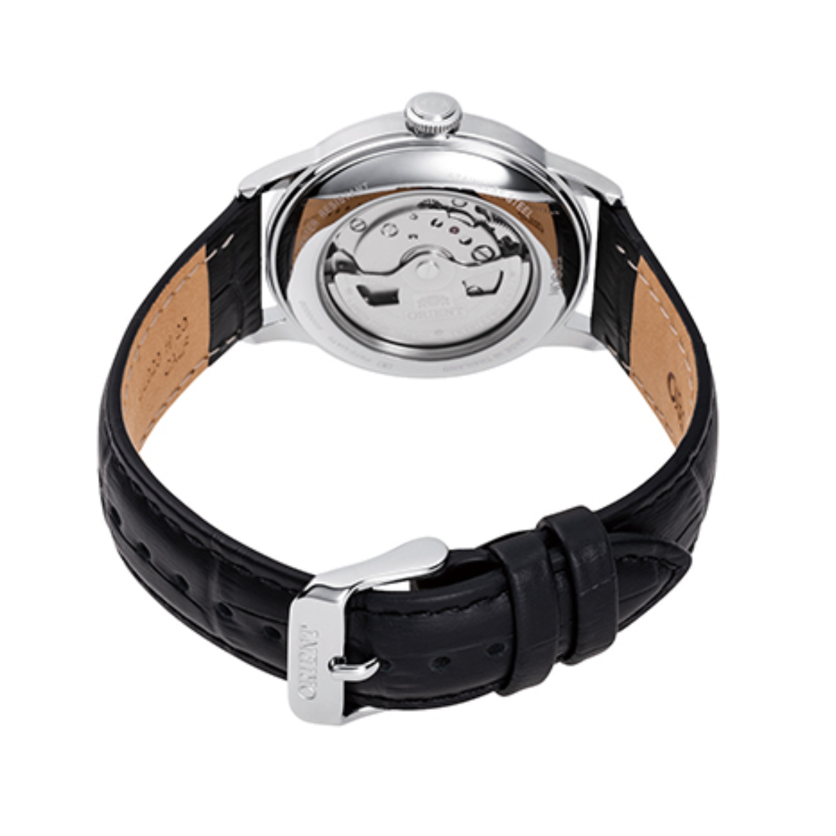 Orient Bambino Classic RA-AC0M03S RA-AC0M03S10B Black Leather White Dial Watch