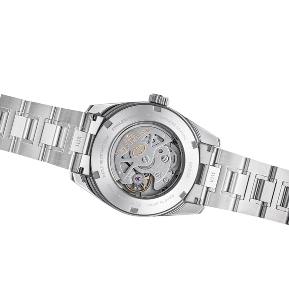 Orient Star RE-AU0109L Contemporary Standard Mechanical Light Blue Dial Watch