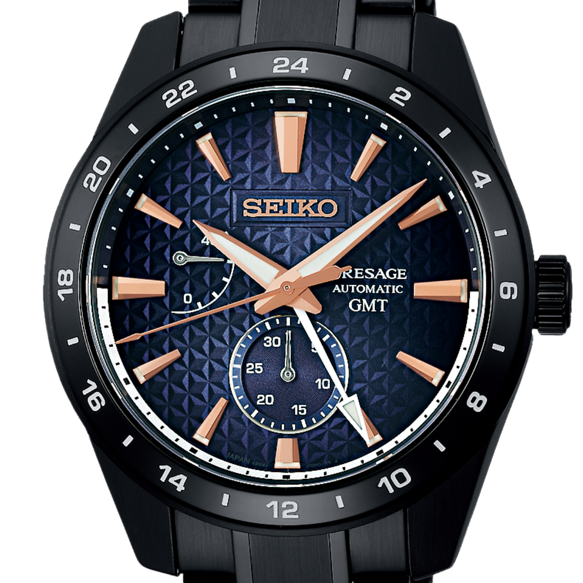 Seiko Presage Sharp Edged GMT Limited Edition Watch SPB361J1 SPB361J SPB361