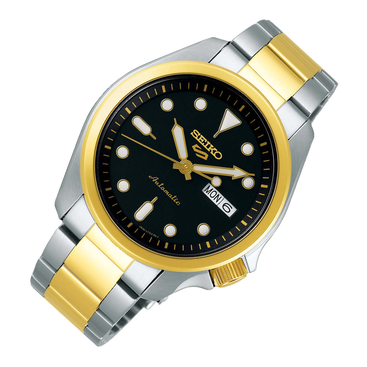 Seiko 5 Two Tone SRPE60K1 SRPE60 SRPE60K Automatic Watch