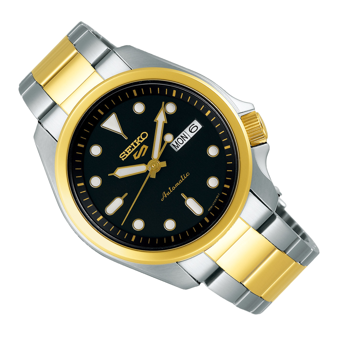 Seiko 5 Two Tone SRPE60K1 SRPE60 SRPE60K Automatic Watch