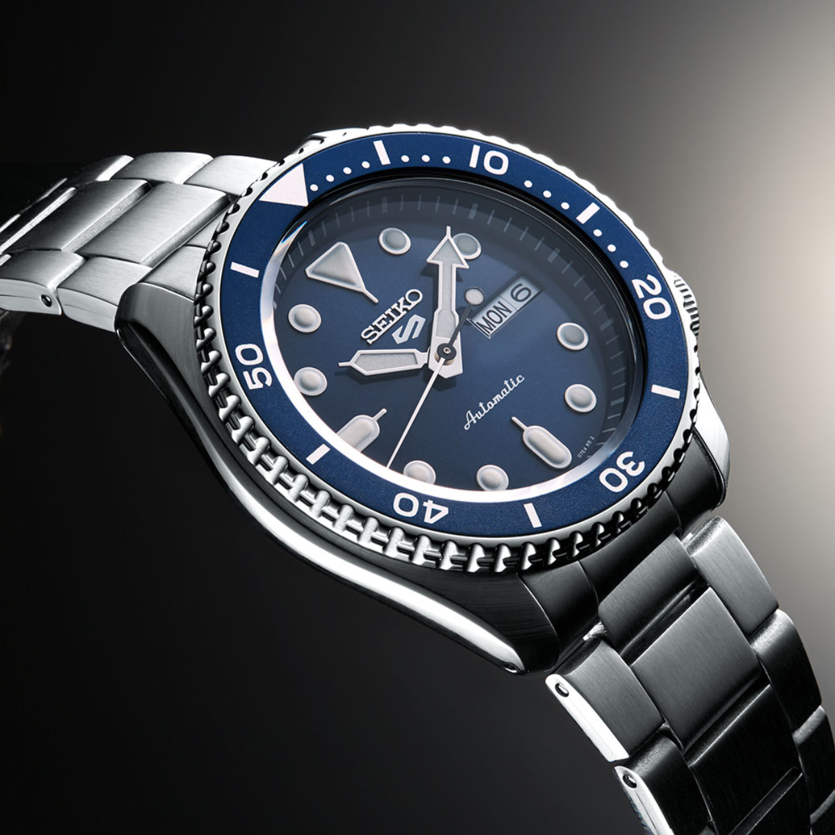 Seiko 5 Sports Blue Dial SRPD51K1 SRPD51 SRPD51K Automatic Watch