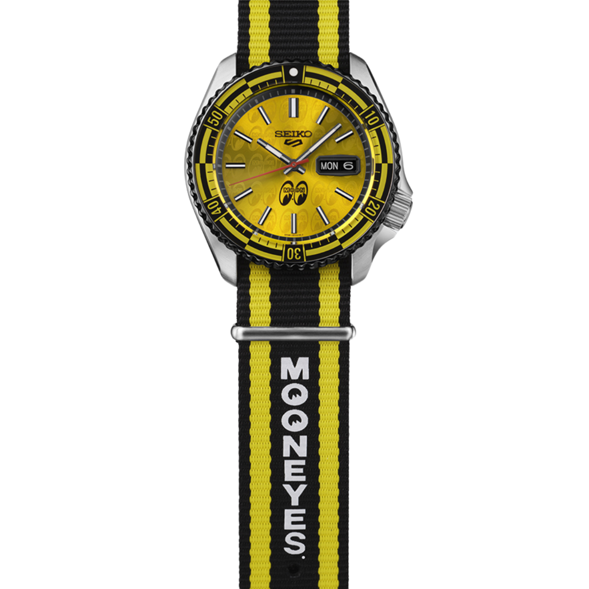 Seiko 5 Sports SRPL39K1 SRPL39 SRPL39K SKX Series Mooneyes Limited Edition Mens Watch