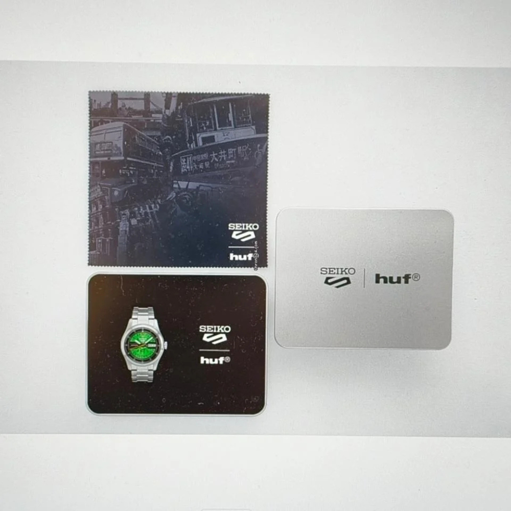 Seiko 5 Sports x HUF Limited Edition | SRPM09 "Time Sonar" Inspiration