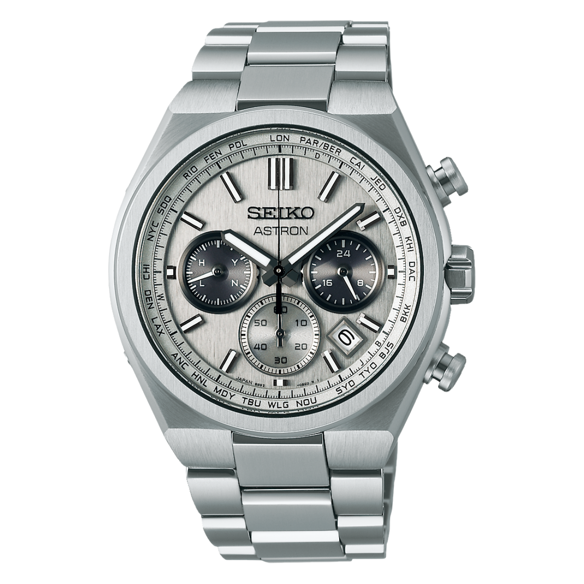 Seiko Astron Nexter Titanium Solar Chronograph SBXY095