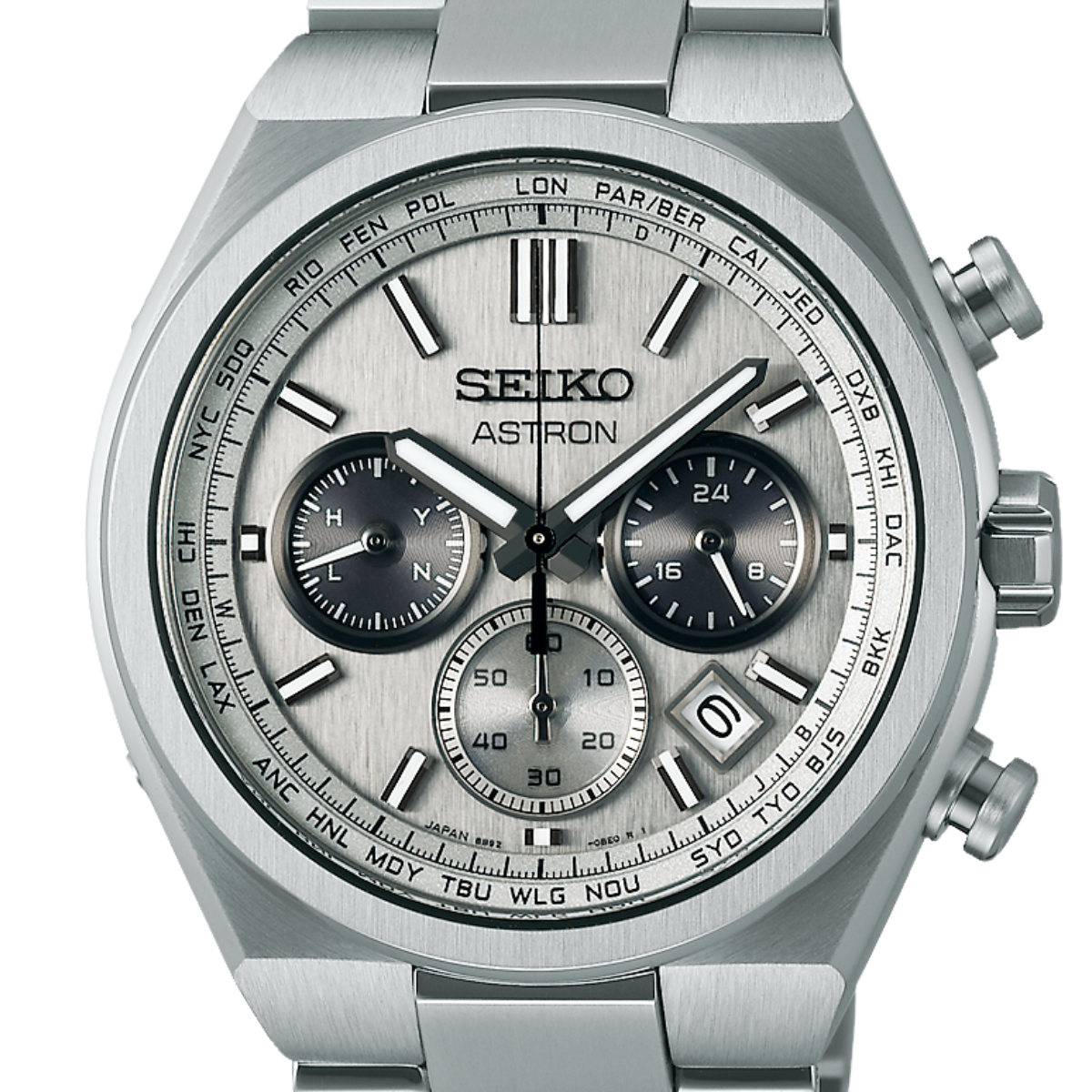 Seiko Astron Nexter Titanium Solar Chronograph SBXY095