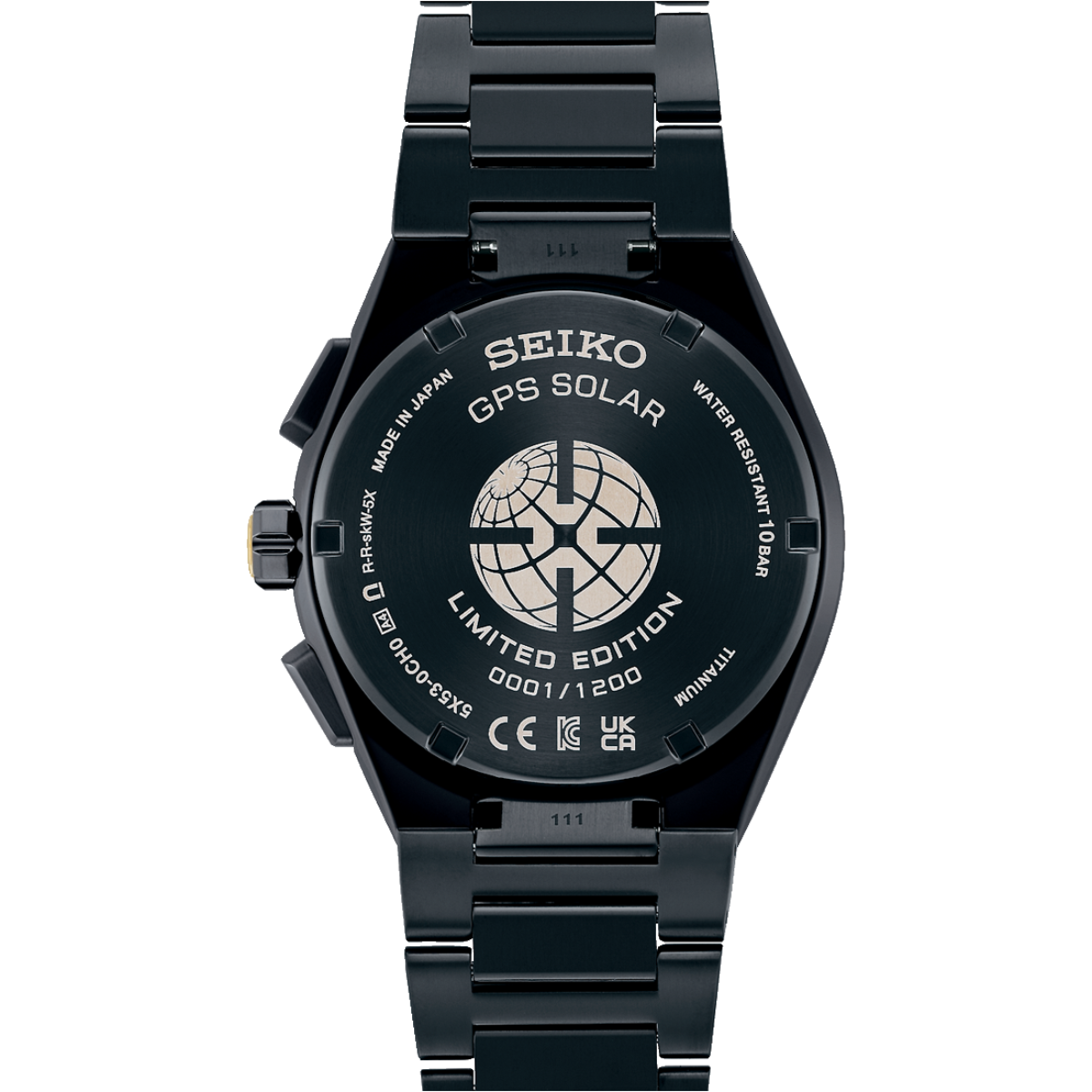 Seiko SSH145J1 Astron GPS Solar Dual Time LE Titanium: Global Precision