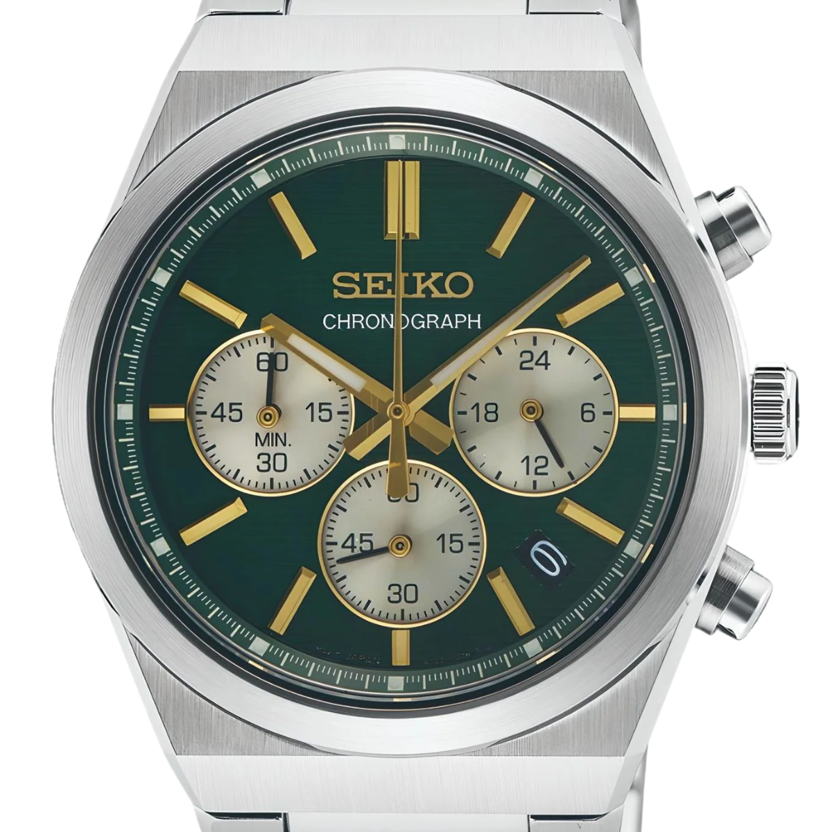 Seiko SSB461P1 Conceptual: Sporty Quartz Chronograph in Green