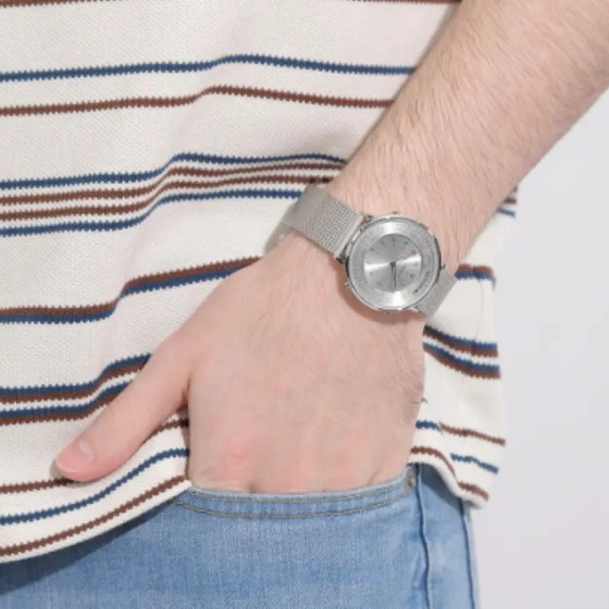 Seiko Metronome Standard Line | Silver Mesh SMW007A