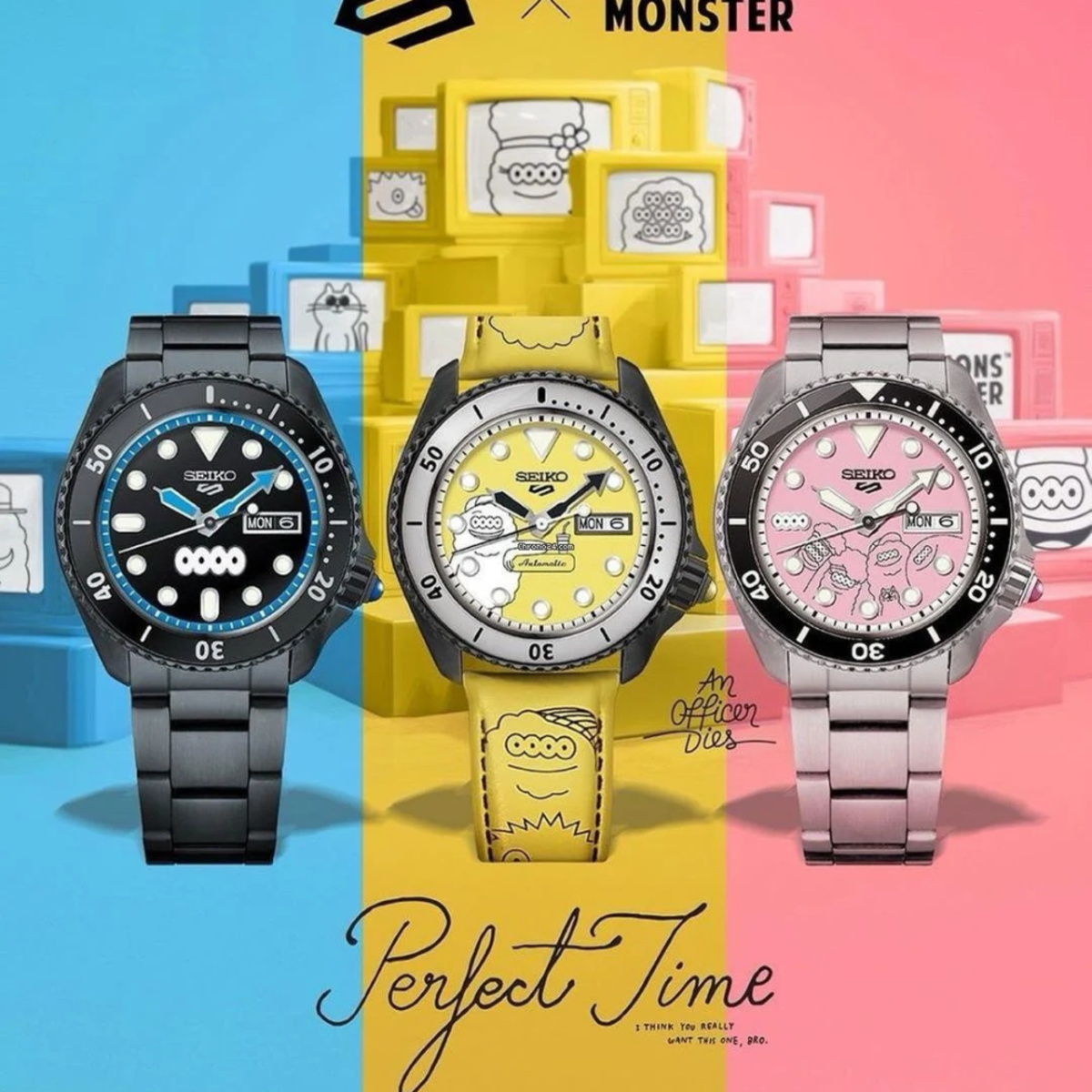 Seiko Monster SRPL67 Nighttime 4 Eyes Thai LE Automatic Watch