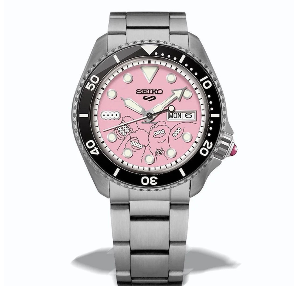Seiko Monster SRPL69 | "Morning Friendship" Pink Dial Thai LE Watch
