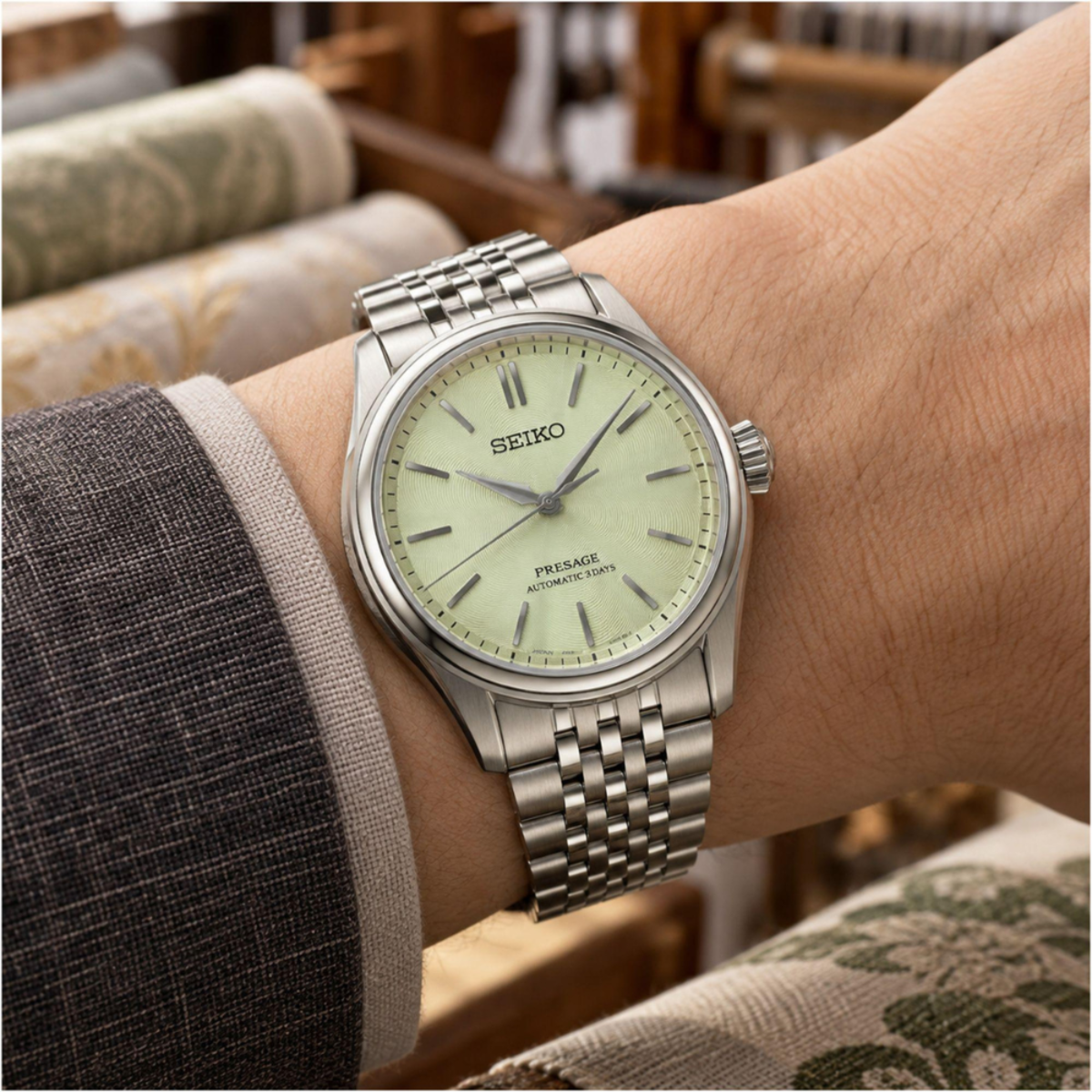 Seiko Presage Classic Series Wakatake-iro Unisex Automatic Watch HCC002J1