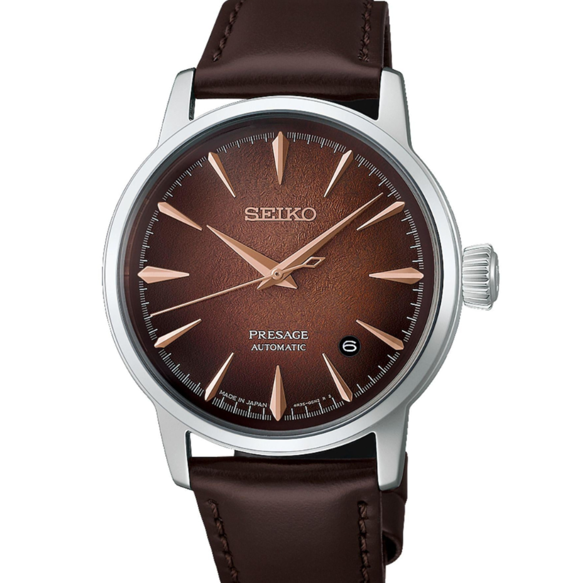 Seiko Presage Cocktail Time Whisky Mist HCB003J1 Automatic Watch