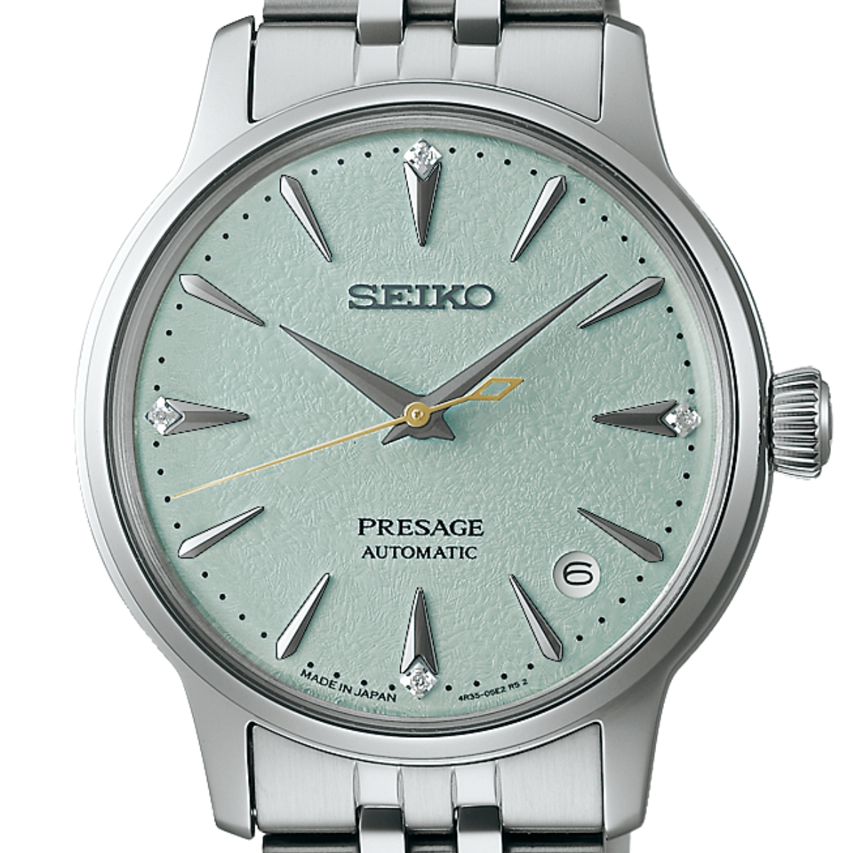 Seiko SRPL63J1 Presage Cocktail Time: Frozen Mojito Automatic Diamond