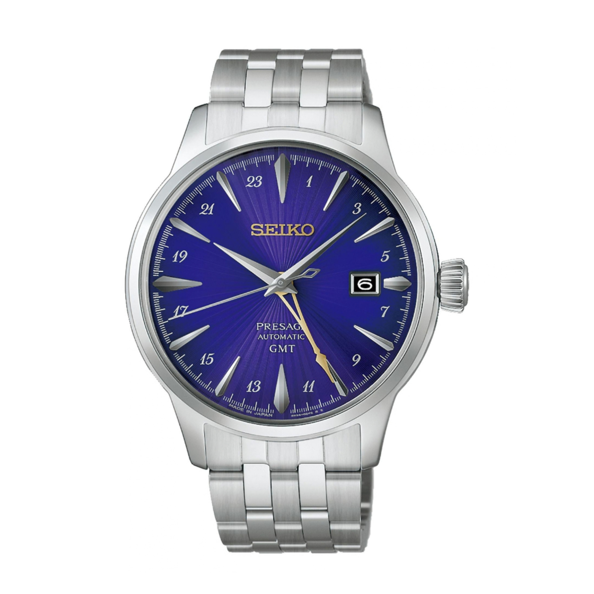 Seiko Presage GMT Cocktail Time 145th Anniversary Watch HCB006J1