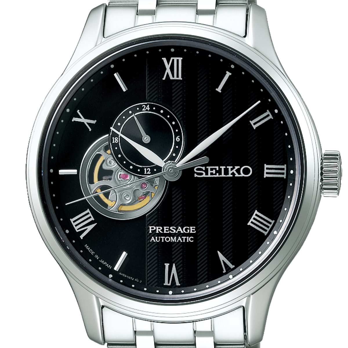 Seiko SSA377J1 Presage Japanese Garden: Elegant Automatic Black