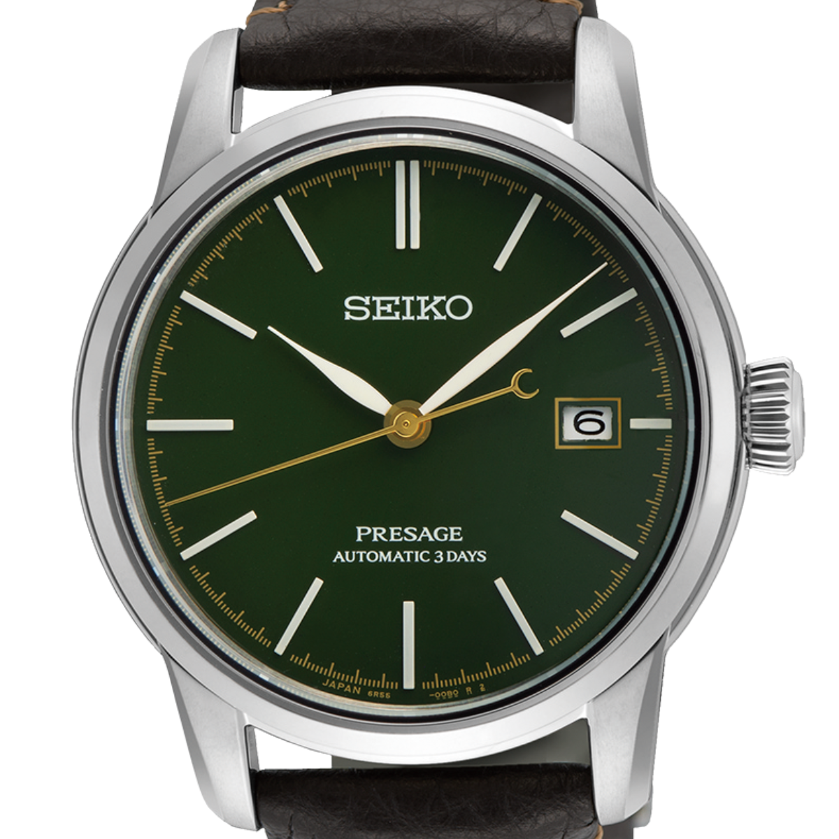 Seiko Presage SPB407J1 SPB407 SPB407J Craftsmanship Series Green Urushi Lacquer Watch