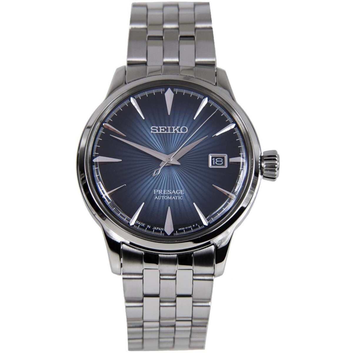 Seiko Presage SRPB41: "Blue Moon" Cocktail Time Automatic Dress Watch