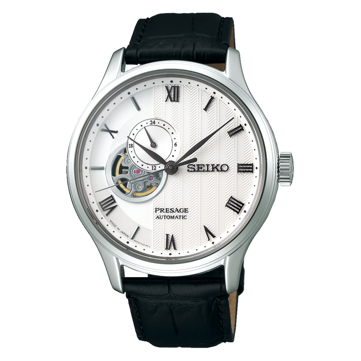 Seiko Presage SSA379J1 SSA379 SSA379J Zen Garden White Dial Mens Watch